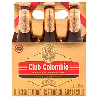 Cerveza Rubia Botellas Club Colombia 1 980 ml