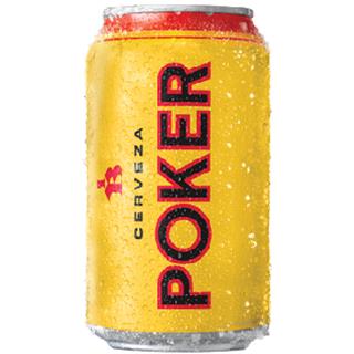 Cerveza Rubia Poker  330 ml
