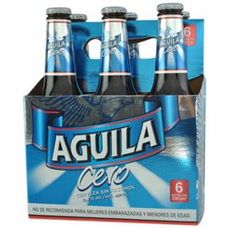 Cerveza sin Alcohol Botellas Aguila 1 980 ml