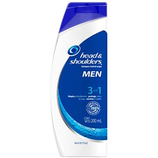 Champú Anticaspa 3 en 1, Men Head & Shoulders  200 ml