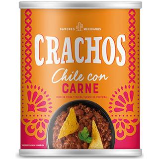 Chili con Carne y Fríjoles Crachos  300 g