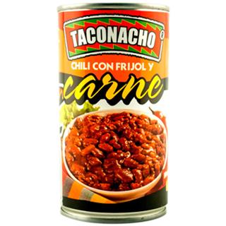 Chili con Carne y Fríjoles Taconacho  380 g