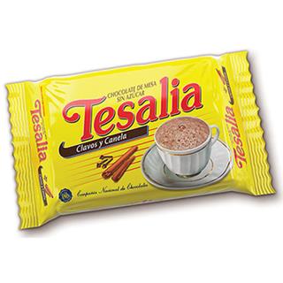 Chocolate en Pasta sin Azúcar con Clavos y Canela Tesalia  125 g