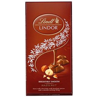 Chocolatina Común con Avellanas Lindt  100 g