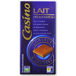 Chocolatina Común con Leche Casino  100 g