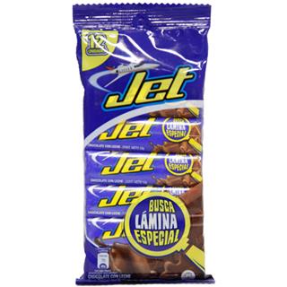 Chocolatina Común con Leche Jet  144 g