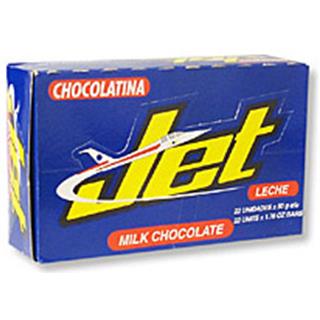 Chocolatina Común con Leche Jet  264 g