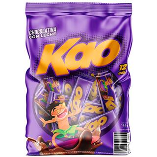 Chocolatina Común con Leche Kao  144 g