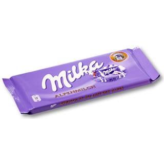 Chocolatina Común con Leche Milka  100 g