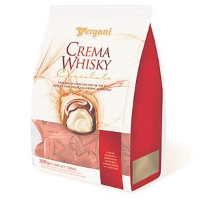 Chocolatina Común Rellena con Dulce Líquido Whisky Vergani  200 g