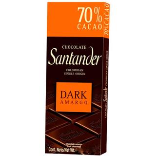 Chocolatina Negra Santander  700 g