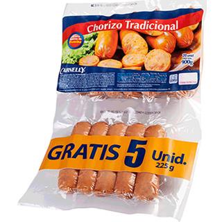 Chorizos de Tamaño Normal Super Carnelly 1 125 g