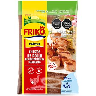 Chuzos de Pollo Crudos Friko  760 g