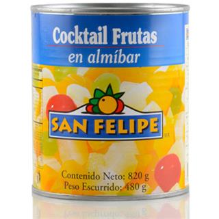 Coctel de Frutas en Almíbar San Felipe  820 g