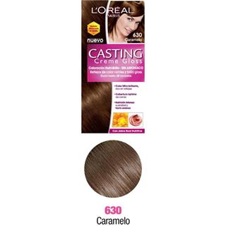 Coloración Capilar Semipermanente 630 Caramelo Casting Creme  1 unidad