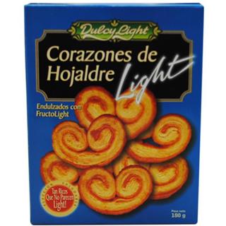 Corazones de Hojaldre Dietéticos Dietesyn  180 g