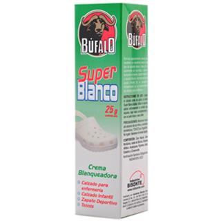 Crema Blanqueadora para Calzado Blanco Búfalo  25 g