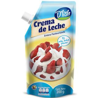Crema de Leche D'lish  200 g