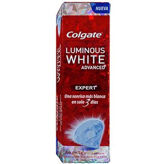 Crema Dental Blanqueadora Luminous White Advanced Colgate  47 ml
