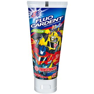 Crema Dental para Niños sin Fluor Transformers Fluocardent  75 ml