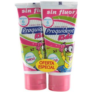 Crema Dental para Niños sin Fluor Proquident  150 ml