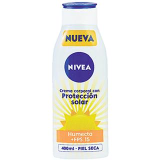 Crema Humectante con Protector Solar FPS 15 Nivea  400 ml