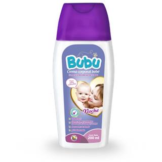 Crema Humectante para Bebé Noche Bubu  200 ml