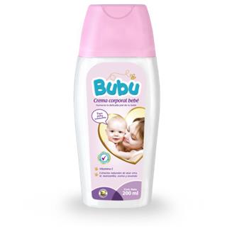 Crema Humectante para Bebé Bubu  200 ml