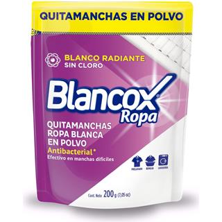 Desmanchador para Ropa Blanca en Polvo BlancoX  200 g