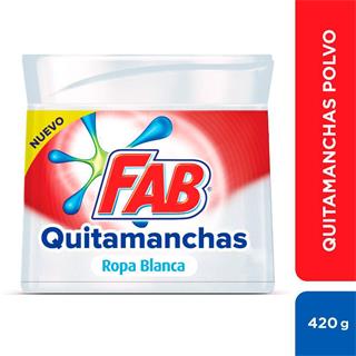 Desmanchador para Ropa Blanca en Polvo Fab  420 g