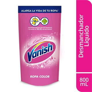 Desmanchador para Ropa de Color Líquido Vanish  800 ml