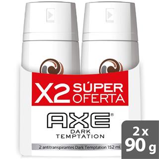 Desodorante en Aerosol Dark Temptation Axe  300 ml