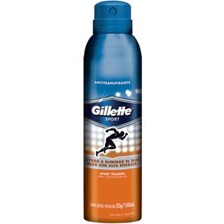 Desodorante en Aerosol Sport Triumph Gillette  150 ml
