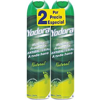 Desodorante en Aerosol para Pies Natural Yodora  330 ml