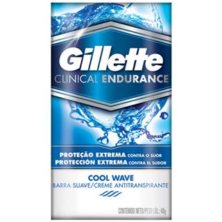 Desodorante en Barra Clínico Cool Wave Gillette  48 g