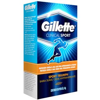 Desodorante en Barra Clínico Sport Triumph Gillette  48 g
