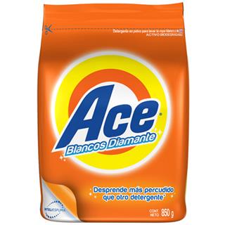 Detergente en Polvo Ace  850 g