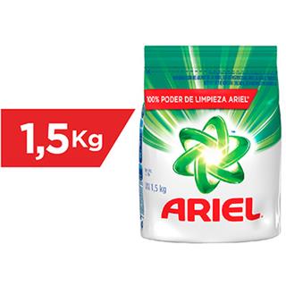 Detergente en Polvo Ariel 1 500 g - Los Precios