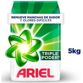 Detergente en Polvo Ariel 5 000 g