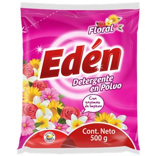 Detergente en Polvo con Aroma Floral Edén  500 g