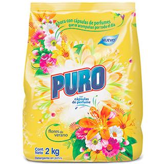 Detergente en Polvo con Aroma Floral Cápsulas de Perfume Puro 2 000 g