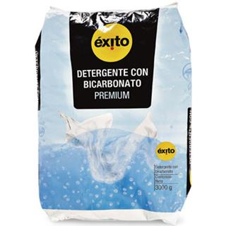 Detergente en Polvo con Bicarbonato Éxito 2 700 g