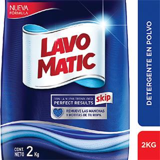 Detergente en Polvo Lavomatic 2 000 g