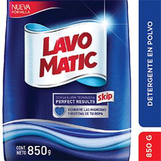 Detergente en Polvo Lavomatic  850 g