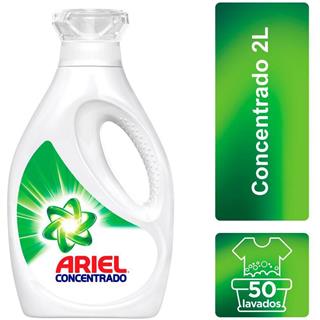 Detergente Líquido 50 Lavadas Ariel 2 000 ml