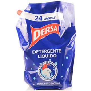Detergente Líquido 24 Lavadas Dersa 2 000 ml