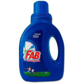 Detergente Líquido Fab 1 000 ml