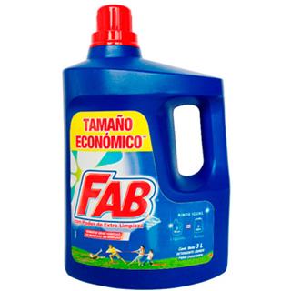 Detergente Líquido Fab 3 000 ml