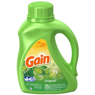 Detergente Líquido 32 Lavadas Gain 1 470 ml