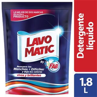 Detergente Líquido Lavomatic 1 800 ml